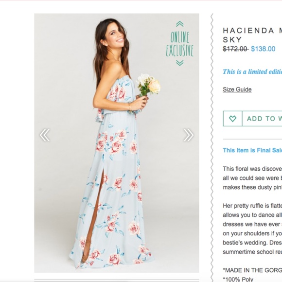 Show Me Your MUMU Hacienda Maxi Dress -Flower Hour - Picture 3 of 8